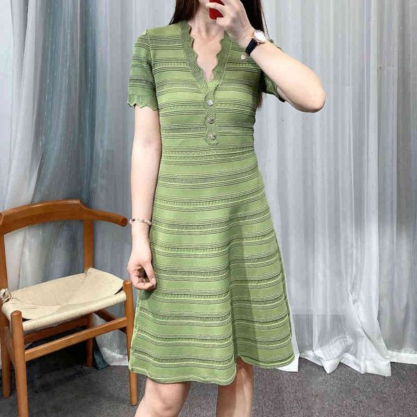 

casual dresses s's knitting temperament style ice silk hollowed out careful machine french dress design sense of minority light luxury, Black;gray