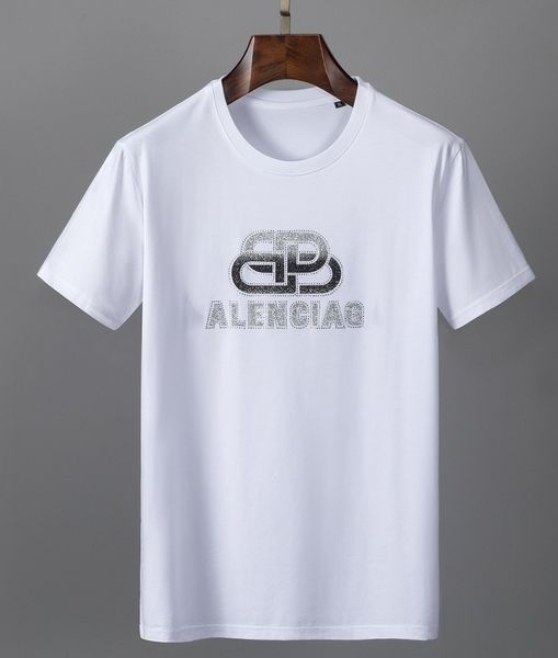 

2022 mens t shirt designer for men womens shirts fashion tshirt with letters casual summer short sleeve man tee woman clothing asian 4366, White;black