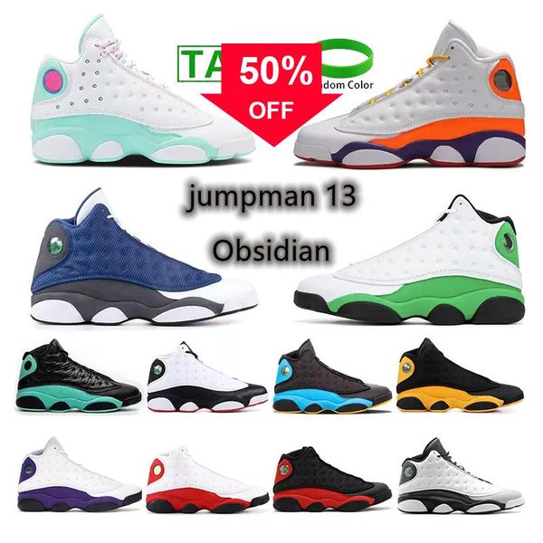 

13 13s red flint blue hyper royal reflective basketball shoes lucky green aurora starfish playground black cat men women sneakers retro