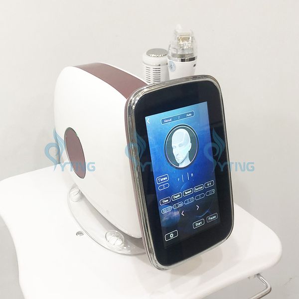 Máquina de Microagulha de Radiofrequência Portátil RF Fracionada Remoção de Rugas Tratamento de Acne Levantamento Facial e Firmeza Micro Agulha