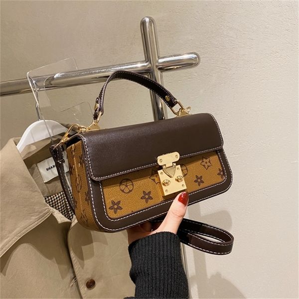 

autumn and winter new fashion style one women's checkerboard texture fashionable hand messenger wholesale design purses online