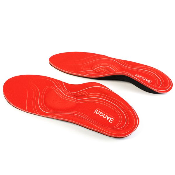 

3angni severe flat feet arch support insoles ort ics inserts relieve plantar fasciitis foot pain men women shoes pad 220610, White;pink