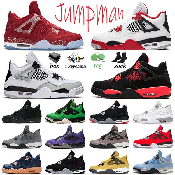 

jumpman sports 4 basketball shoes canvas military black 4s red thunder women men trainers white oreo taupe haze columbia ii new bred sneaker