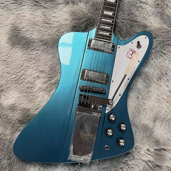 

electric guitar high-quality metal paint professional wood delivery to home