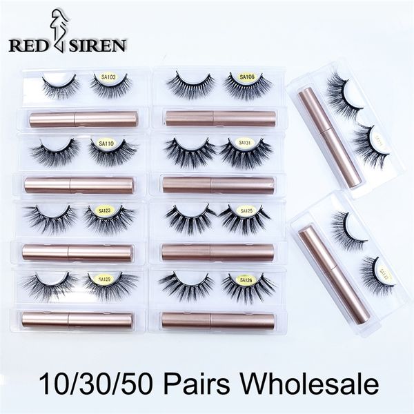 

wholesale magnetic eyelashes 103050100 pairs eyeliner lashes makeup 220518