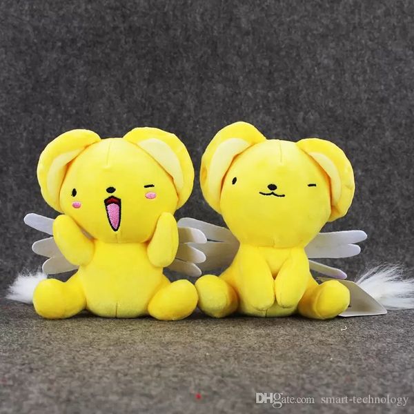 Bambole di peluche Card Captor Sakura Kero posa seduta Peluche di cartone animato