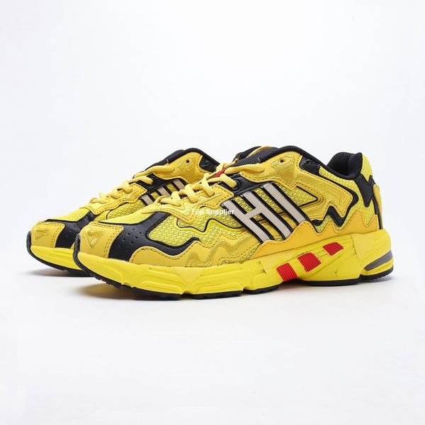 

bad bunny response yellow running shoes for men sports shoe women sneakers mens athletic womens trainers gy0101