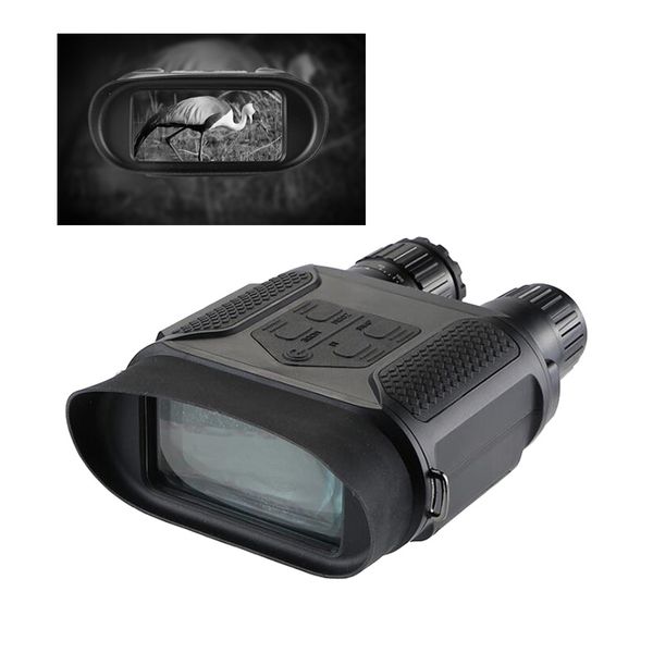 NV400B 7X31 Funzatura Night Vision Optics Ambito 400m Range IR NV Binocolo Camera Tactical Day Night Goggles Digital Telescope Digital for Surveillance