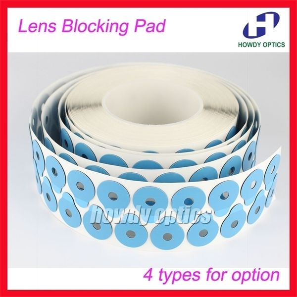 1000pcs/roll yeglasses lente adesivo de bloqueio de bloqueio acessórios ópticos T200522