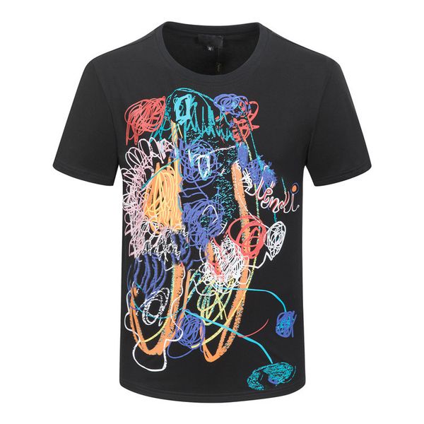 

2022 men's t-shirt paris new alphabet print designer shirt luxury short sleeve fashion t-shirt clothing quality brand asia size m-3xl, White;black