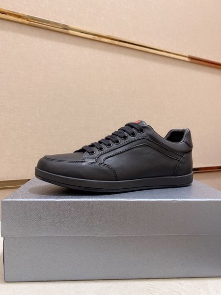 

22s/s elegant sneakers shoes perfect calfskin nappa portofino trainers white black leather casual walking famous sports eu 38-45
