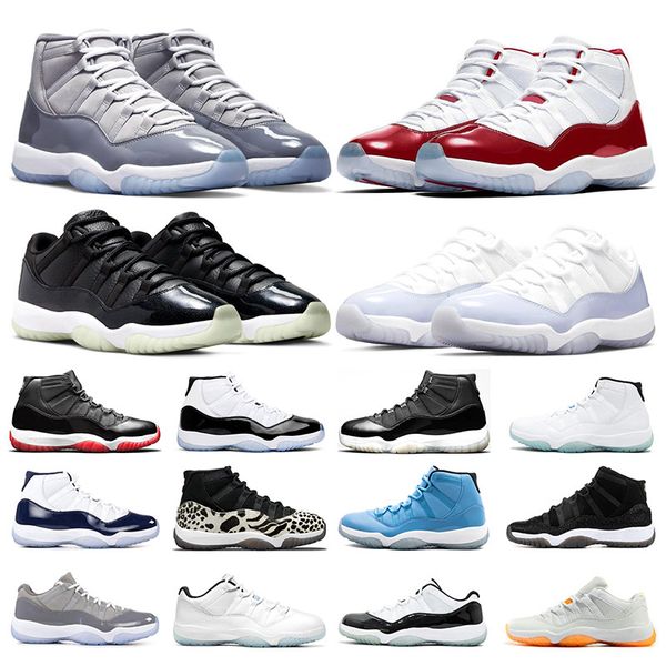 

cherry 11s men basketball shoes low 72-10 cool grey 25th anniversary bred concord iridescent women 11 outdoor sports trainer sneakers