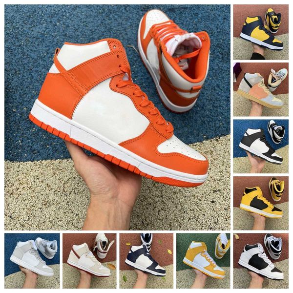 

2022 dunks casual shoes men women dunksb high black white aluminum vast grey unc pink prime syracuse midnight navy varsity purple maize dark