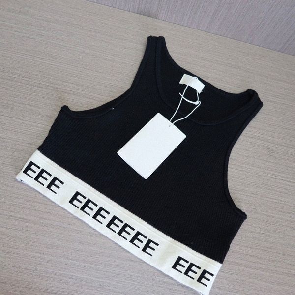 

designer summer women t-shirts sleeveless vest designers letter t shirts womens clothing fashion ladies beach tanks for vacation e9dk#, White