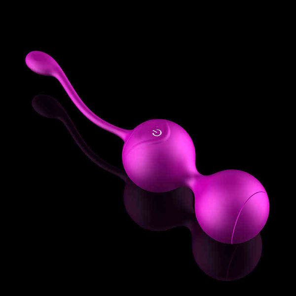 Nxy Eier Drahtlose Fernbedienung Kegel Ball Vibrator USB Aufladen Vaginal Straffen Ben Wa Shrinkingg Vagina Übung Smart Sex Spielzeug 220421