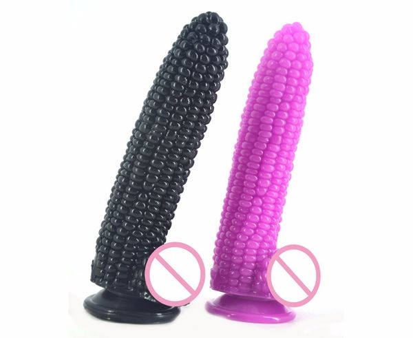 Massagem vegetal milho ventosa copo dildo ventosa brinquedos sexuais para mulheres grande plugue anal flertando masturbação produtos brinquedos sexuais