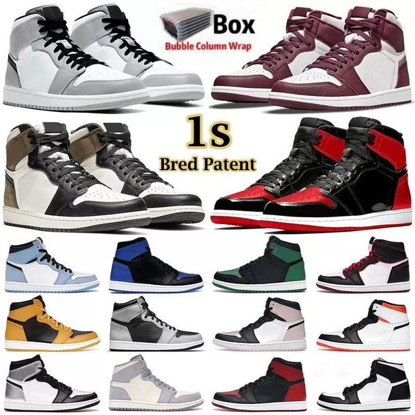 

jumpman mens basketball shoes hyper royal university blue 1 1s sail obsidian bordeaux unc silver toe black dark mocha men sport women sneake