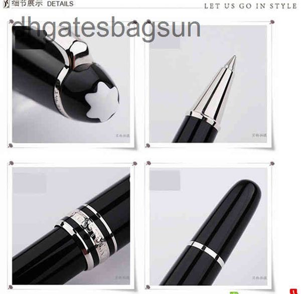 

brand pen daban classic series p163 black resin signature pen pearl carbon water i8jt