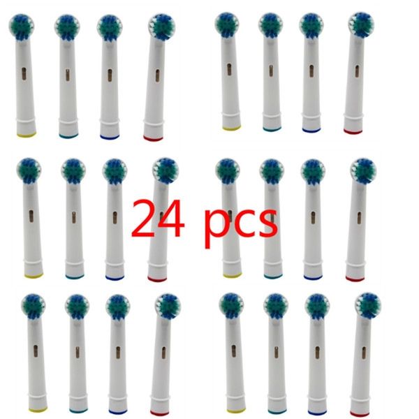 24Pcs Mode Zahnbürsten Kopf B Elektrische Zahnbürste Ersatz Köpfe für Oral Vitalität Hygiene H7JP 220801