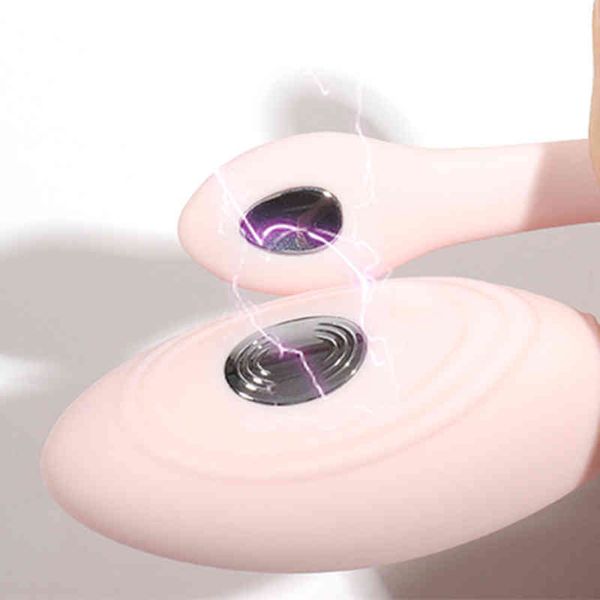 Nxy Eggs Elektroschock-Impuls-Ei-Vibrator Opitional Fernbedienung Vaginal Klitoris Orgasmus Stimulator Erotik Sexspielzeug für Frauen 220421
