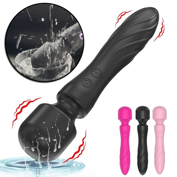 Sex Toy Massagebaste Magic Zauberstab Vibrator Heads Av Body Massager G Spot Clitoris Stimulator Erwachsener Spielzeug für Frauen weibliche Masturbator