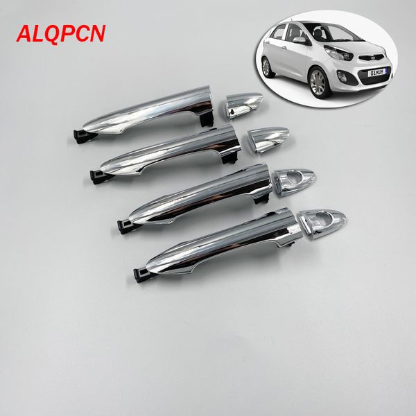 

chrome front door or rear door outer handle for kia picanto 2011-2016
