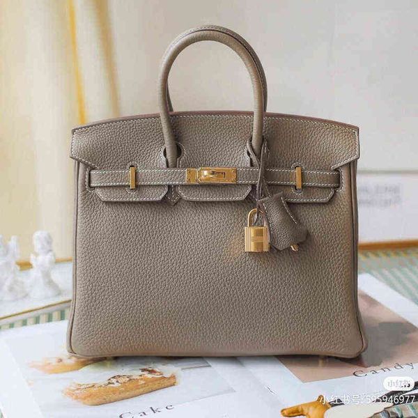 

designer herme handbags 2022 new bag female mummy large capacity hand one shoulder messenger kellies lychee pattern platinum