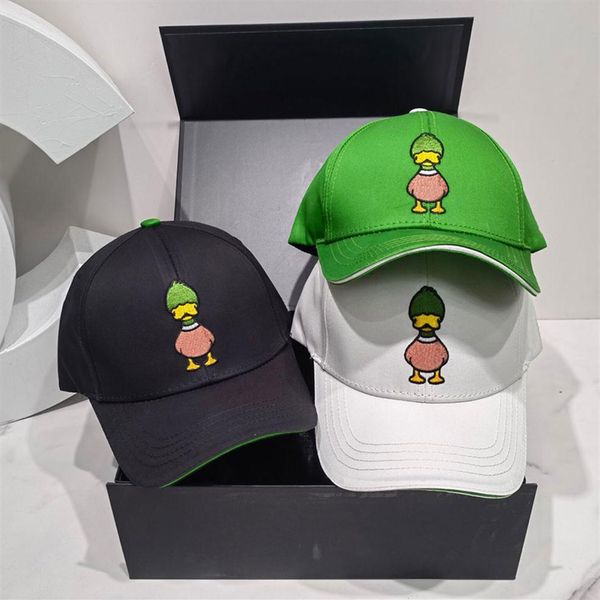 

novelty ball cap designer dome caps hats cute duck design for man woman 3 color 89y, Blue;gray