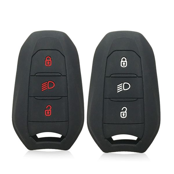 

smart car key cover for peugeot 508 2008 3008 308 4008 408 key case for citroen c4 ds3 ds5 ds6 cover keyless remote shell