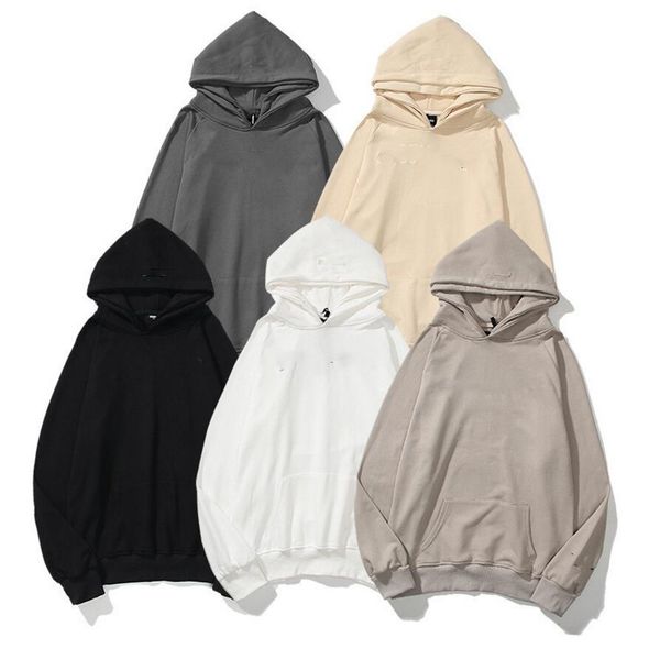 Moda BrandMen's Hoodies Moletons 3m Multiline Reflexão Ess Qualidade Jumper Mens Designer Hoodie