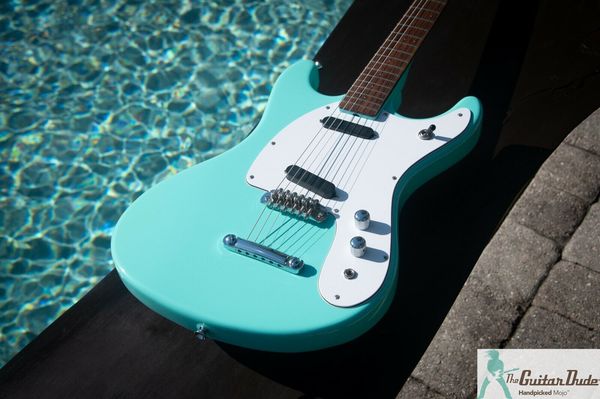 

mosrite mark ii - surf green electric guitar