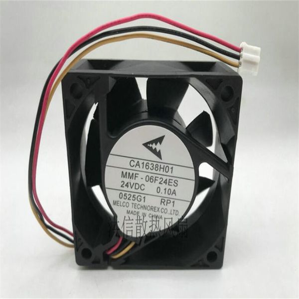 CA1638H01 MMF-06F24ES-RP1 Ventola di raffreddamento inverter a tre fili DC24V 0,10A 6025