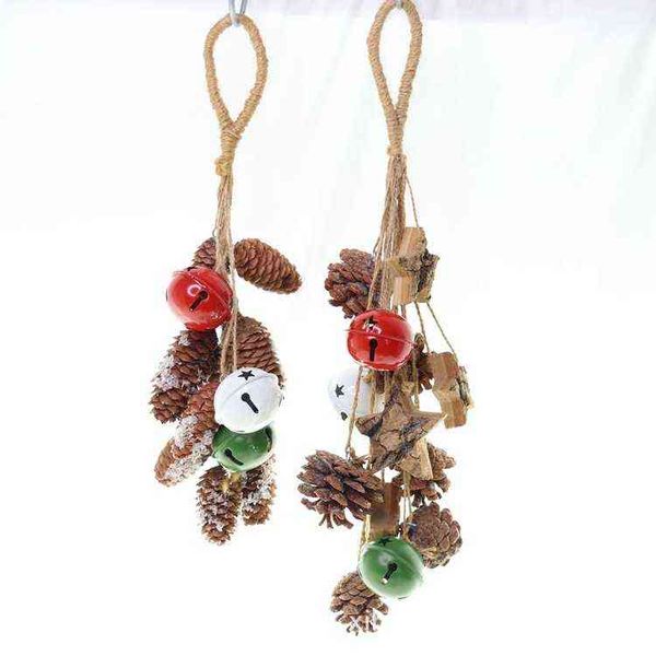 

factory outlet decorative pendant pine cone bell wind chime string
