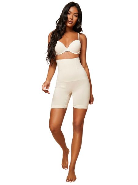 

high waist shapewear shorts c4v2#, Black;red