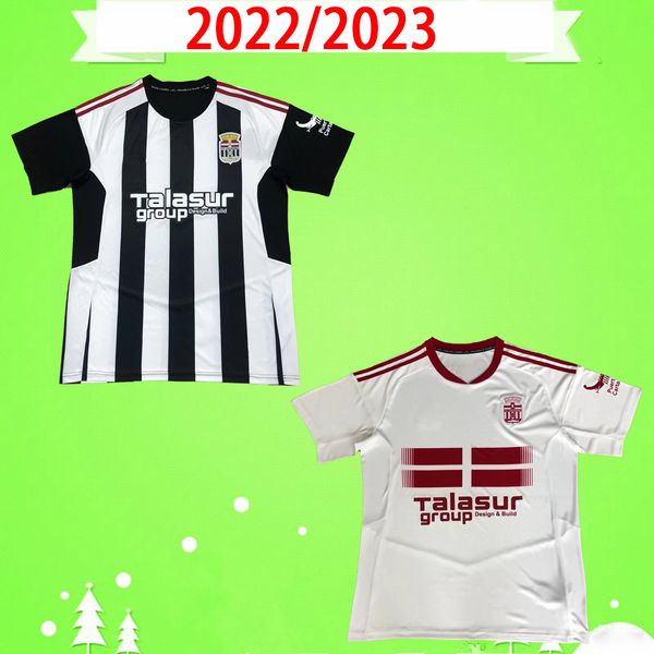 

22 23 cartagena mens soccer jerseys ortuno alex gallar boateng okazaki mo dauda g. silva home away 2022 2023 football shirt short sleeve uni, Black;yellow