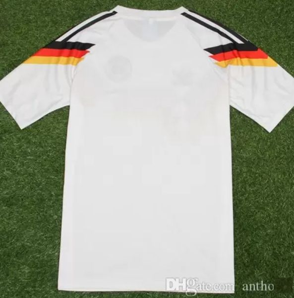 

alemanias 1990 retro t shirt jerseys vintage classic matthaus voller riedle klinsmann camisetas futboll jersey camisa old outdoor shirt mail, Gray;blue