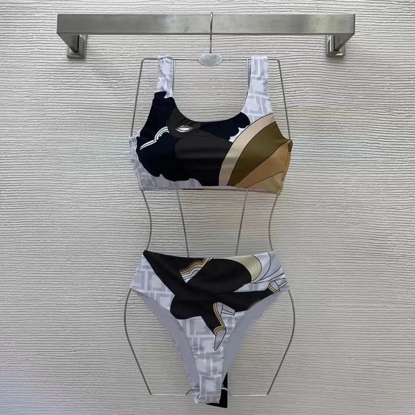 

fashion f women swimsuits bikini set multicolors summer time designers beach bathing suits wind swimwear, Black;white
