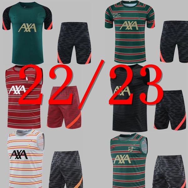 

training kit sleeveless 22 23 lvp home away 3rd soccer jersey alexander arnold mane virgil diogo j phillips konate a.becker milner football, Black;yellow