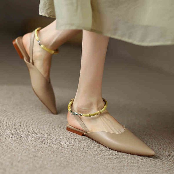 

sandals women's cool shoes fashion chinese heel real cow patent leather baotou back empty trip with mary jane milk tea apricot wine red, Black