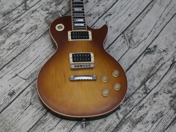 

nitro finish electric guitar, ebony fretboard