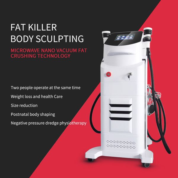 

2022 body slimming rf ultrasonic cavitation machine for home fat exploding instrument