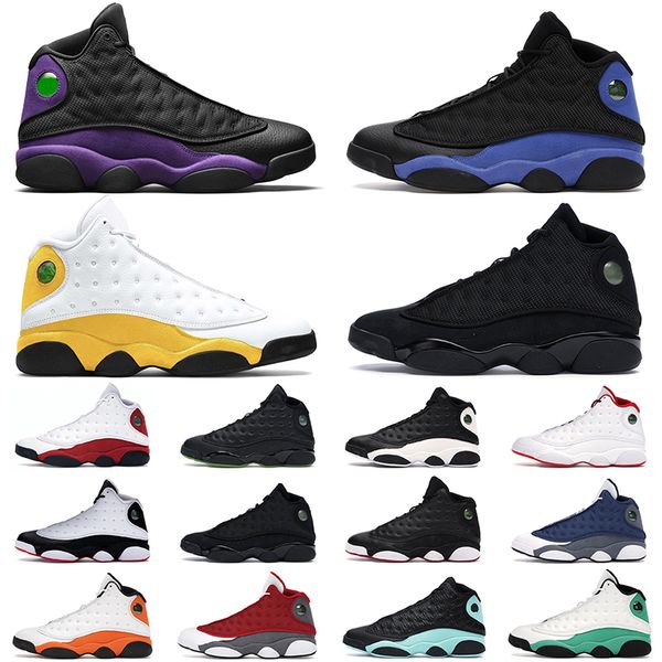 

13s mens basketball shoes court purple hyper royal black cat reverse he got game playoff altitude bred playground men womens trainers sports