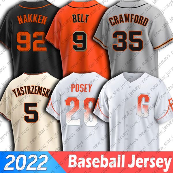 

28 buster posey mike yastrzemski jersey baseball brandon crawford belt evan longoria jerseys san francisco curt casali alex cobb wood joc pe, Blue;black