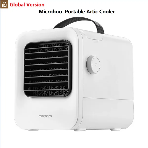 Versão global Microhoo portátil ar-condicionado 4000mAh Bateria embutida de 2,5m/s de resfriamento de resfriador negativo de refrigerante de ar CPA5953