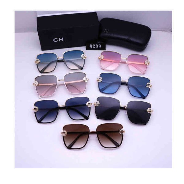 

designer channel sunglass cycle luxurious fashion woman mens vintage baseball sport shield rimless square glasses, White;black