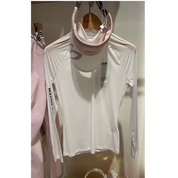 

Golf Wear Summer Women's Ice Silk Ultra-thin Icy Sun Protection Clothing Fashion Elastic Sports Base Coat 220623, Black