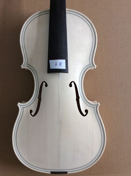 

maggini model white violin 4/4 violin neck and body with ebony fingerboard