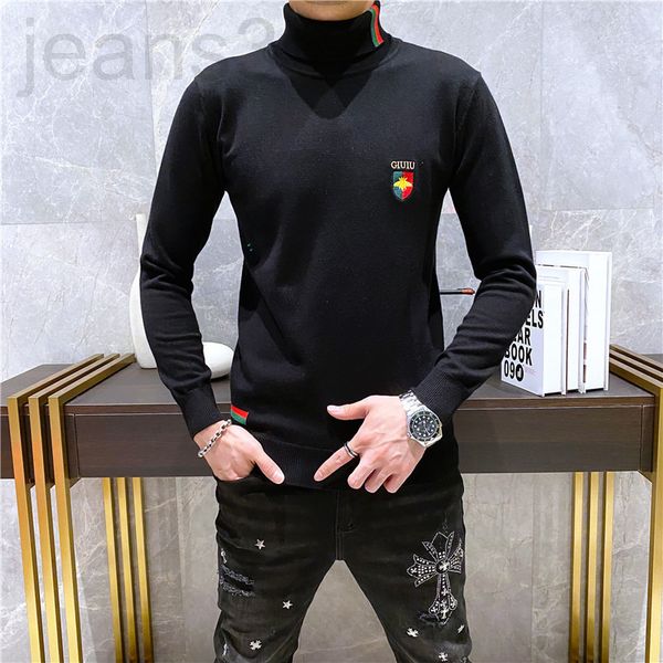 

men's wool & blends designer 21310 lily's family has a large stock of autumn and winter sweaters. p135 controls 188 4xl can wear 2, Black