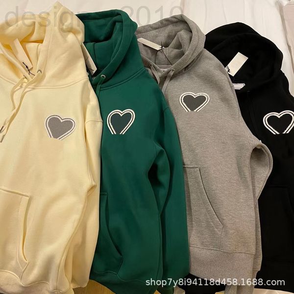 

women's knits & tees designer second hair european goods minority stars same private clothes love plush hooded sweater jacket 2021 new, White
