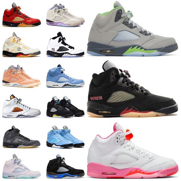 

men jumpman 5 5s v designer basketball shoes off we the pinksicle unc fire red blue bird florida gators mars for her sports sneakers traine